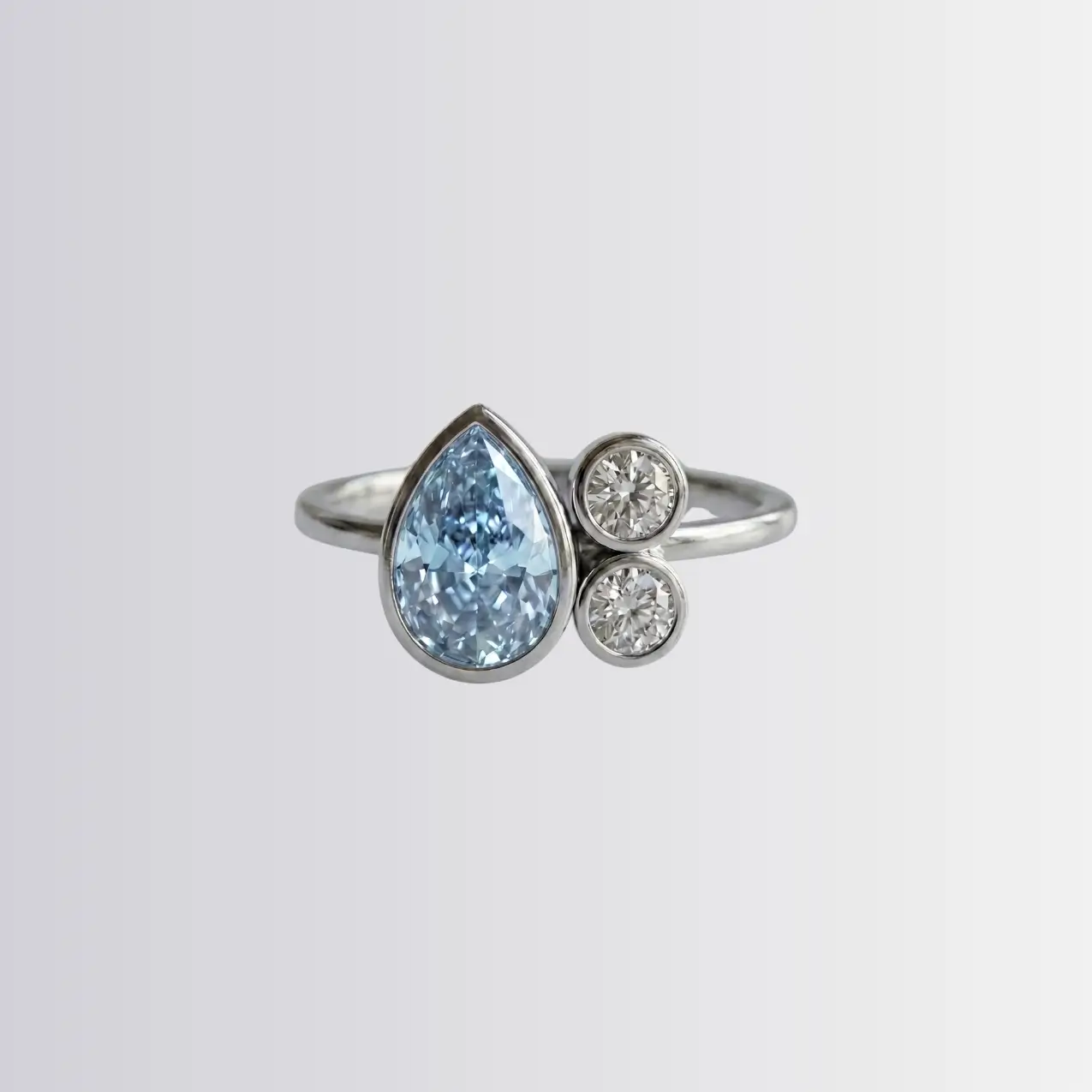 LJN Pear Signature Ring