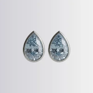 LJN Aurora Pear Studs