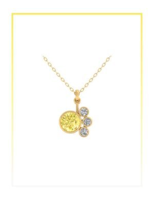 LJN Round Signature Pendant