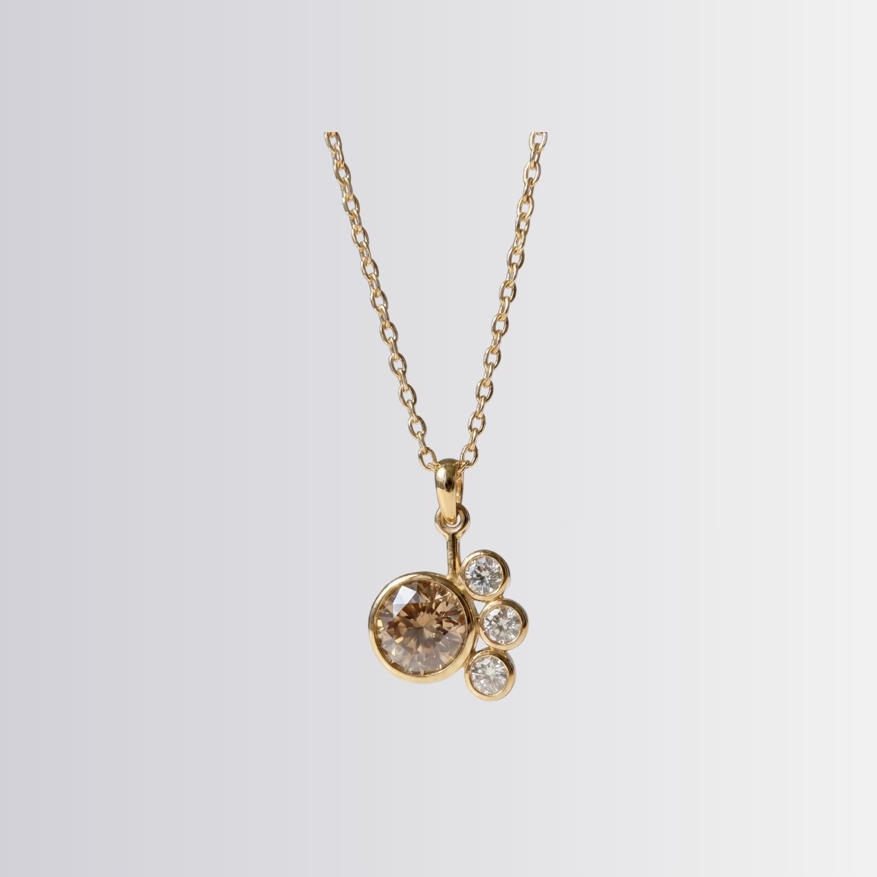LJN Round Signature Pendant