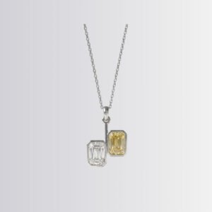 LJN Twin Emeralds Pendant