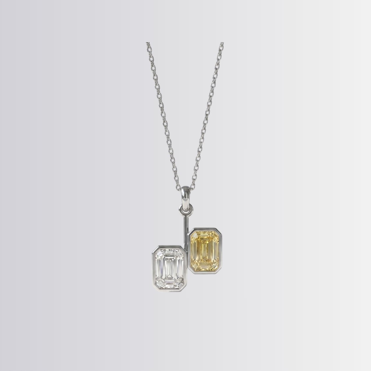 LJN Twin Hearts Pendant