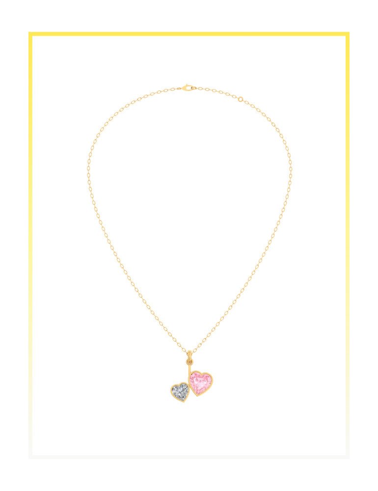 LJN Twin Hearts Pendant - Image 3