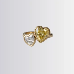 LJN Twin Hearts Ring