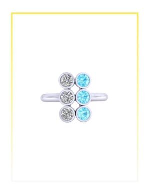 LJN Twin Rounds Ring