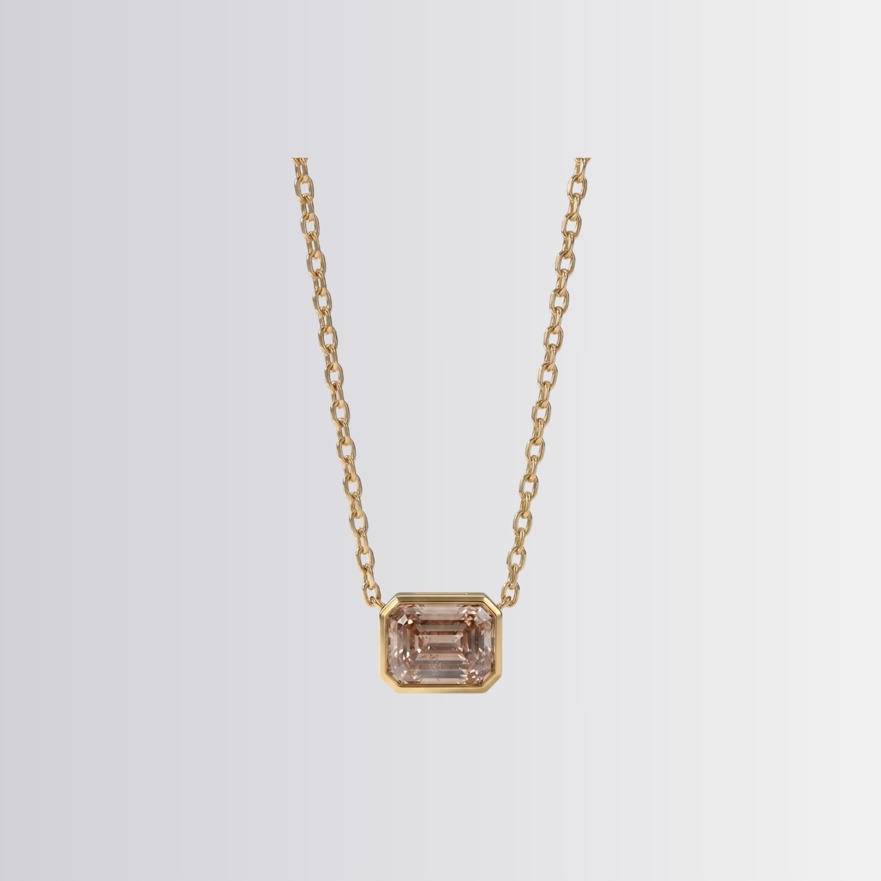 LJN Horizontal Emerald Pendant