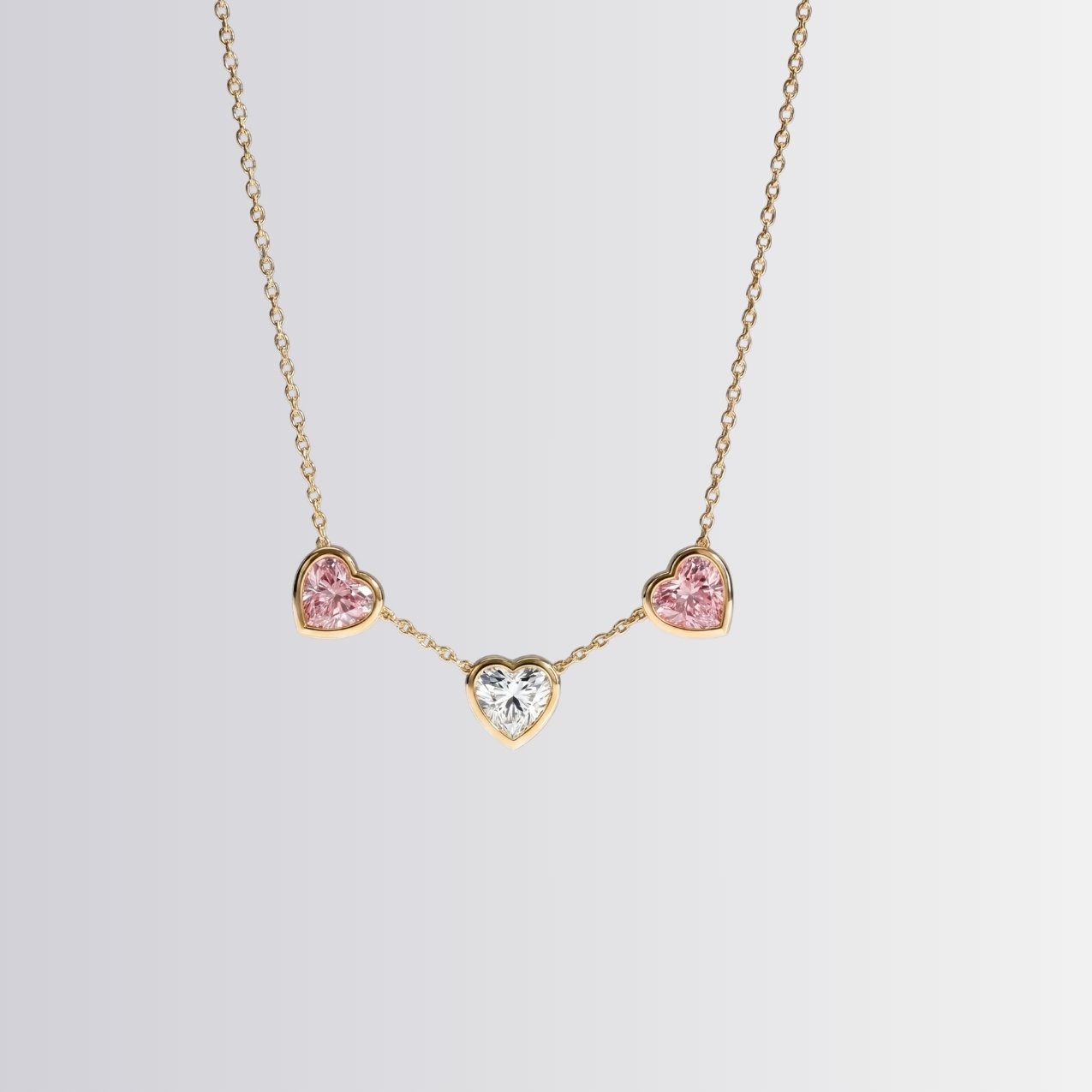 LJN Heart Trilogy Necklace