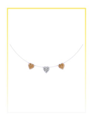 LJN Heart Trilogy Necklace