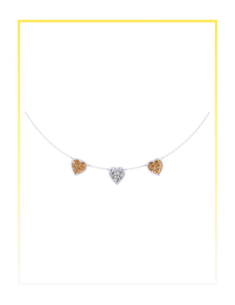 LJN Heart Trilogy Necklace