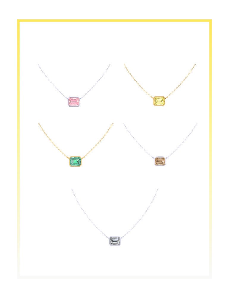 LJN Horizontal Emerald Pendant - Image 3