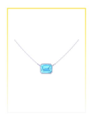 LJN Horizontal Emerald Pendant