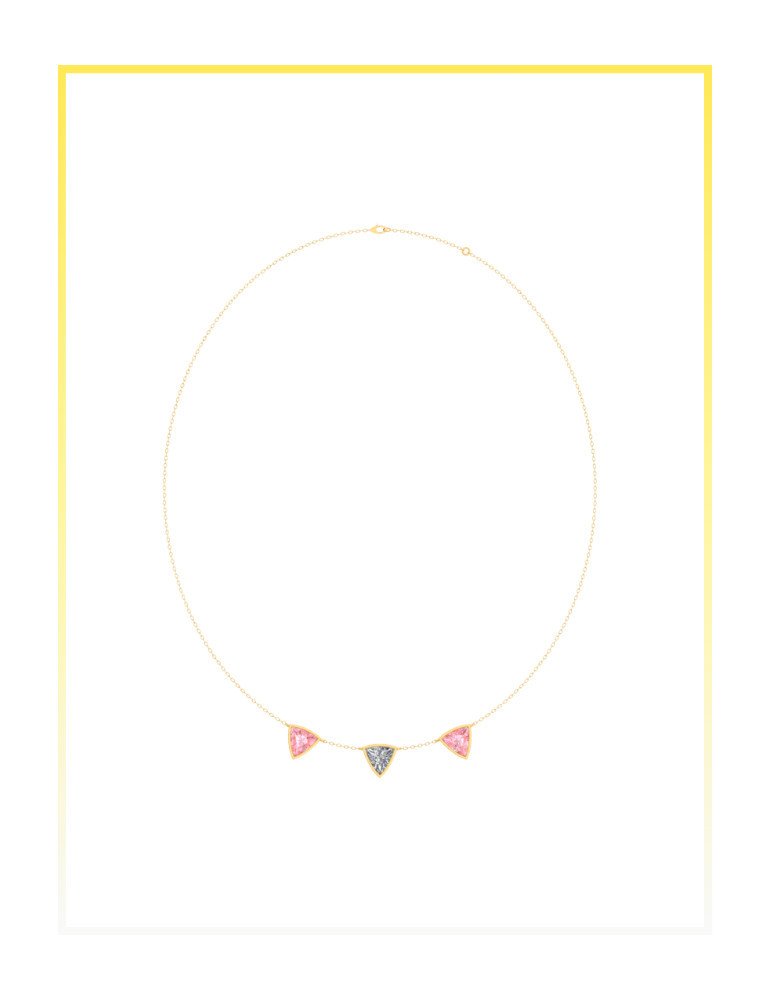 LJN Trillion Trilogy Necklace - Image 2