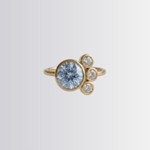 Lab Diamond 1.86ct Round Signature Ring
